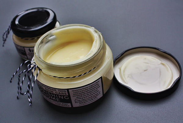 Handmade Body Lotion with Beeswax + Honeysuckle