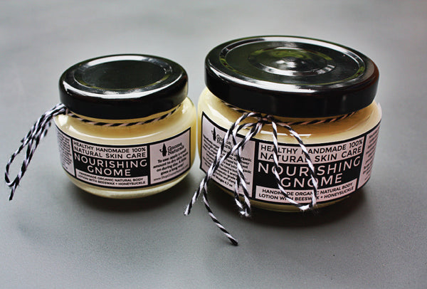 Handmade Body Lotion with Beeswax + Honeysuckle